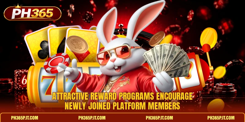 Attractive reward programs encourage newly joined platform members Attractive reward programs encourage newly joined platform members