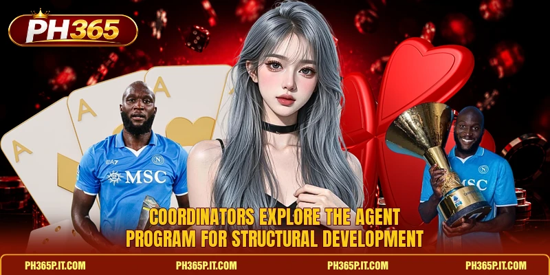 Coordinators explore the agent program for structural development