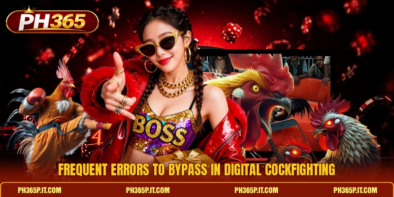 Frequent errors to bypass in digital cockfighting Frequent errors to bypass in digital cockfighting