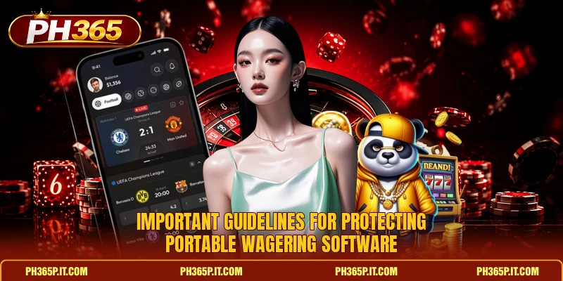Important guidelines for protecting portable wagering software Important guidelines for protecting portable wagering software
