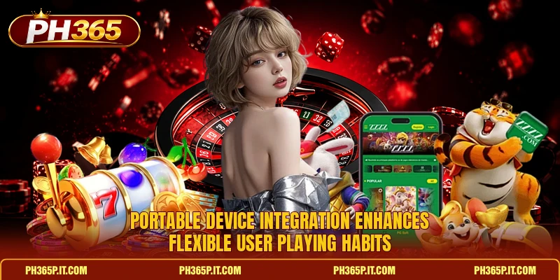 Portable device integration enhances flexible user playing habits Portable device integration enhances flexible user playing habits